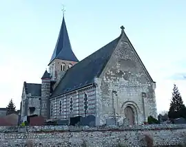 Notre-Dame church in Osmoy