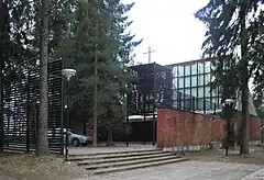 Otaniemi Chapel exterior, Espoo (1956)