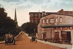 View of Arena and Laurier Avenue, c. 1910