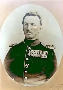 Otto von Görschen, Royal Prussian lieutenant colonel Neuruppin