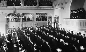 The Ottoman Parliament in 1908.