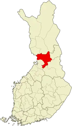 Location of Oulunkaari