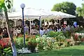 Every Sunday, the entire camp gathers right next to the sea to worship Jesus Christ and receive His body and blood during the Divine Liturgy.