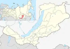 Semyonovka is located in Republic of Buryatia
