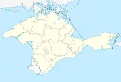 Novoozerne is located in Crimea