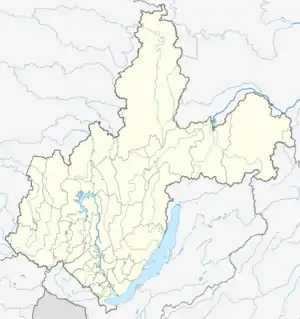 Shestakovo is located in Irkutsk Oblast