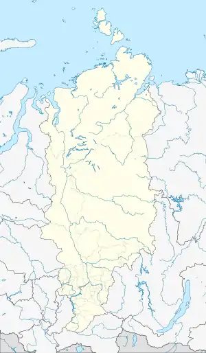 Zheleznogorsk is located in Krasnoyarsk Krai