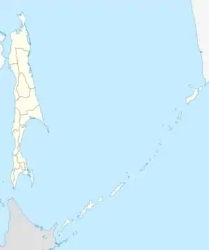 Smirnykh is located in Sakhalin Oblast