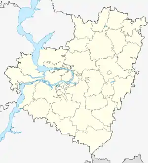 Oktyabrsk is located in Samara Oblast