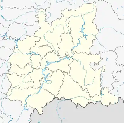 2009 Russian Second Division is located in Volga Federal District