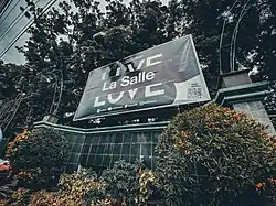 Facade of the University of St. La Salle