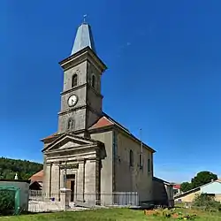 The church in Ouvans