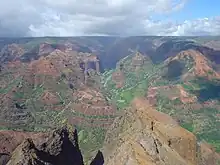 Image 40Waimea Canyon, Hawaii, is known for its montane vegetation. (from Montane ecosystems)