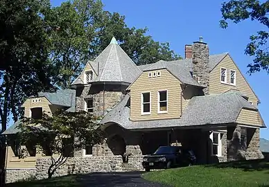 Owl's Nest (aka Crounse House), Washington, D.C. (1897), Appleton P. Clark, Jr., architect