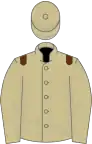 Beige, brown epaulets