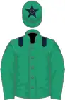 emerald Green, Dark Blue epaulettes, emerald Green cap, Dark Blue star