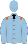 Light blue, orange epaulettes