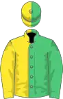 Green and yellow (halved)