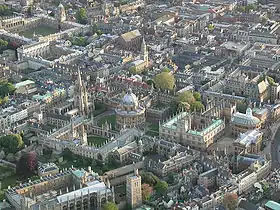 Image 104 Aerial view of Oxford city centre (from Portal:Oxfordshire/Selected pictures)