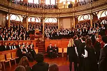 Interior prior to a matriculation ceremony, 2003