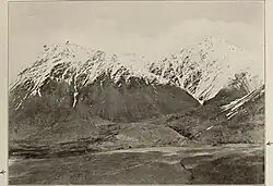 Oxus Valley near Sarhad, with range towards Great Pamir by Aurel Stein