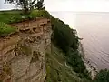 Päite cliff, part of the Baltic Klint.