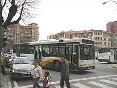 Old line 3 bus in Zabalguneak