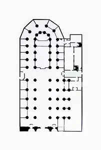 Plan of Saint-Merri