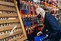 President Biden shops for pliers at a Washington, D.C. hardware store.(Schultz, 2021)