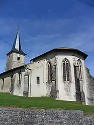 The church in Domjulien