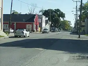 Main Street in Wheatfield