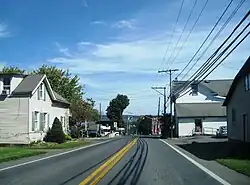 Moorestown along northbound PA 512