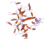 1yx4: Structure of S5a bound to monoubiquitin provides a model for polyubiquitin recognition