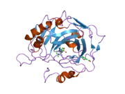 1zh9: carbonic anhydrase II in complex with N-4-Methyl-1-piperazinyl-N'-(p-sulfonamide)phenylthiourea as sulfonamide inhibitor