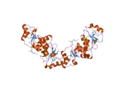 2azm: Crystal structure of the MDC1 brct repeat in complex with the histone tail of gamma-H2AX