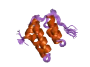 2czy: Solution structure of the NRSF/REST-mSin3B PAH1 complex