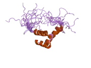 2da7: Solution structure of the homeobox domain of Zinc finger homeobox protein 1b (Smad interacting protein 1)