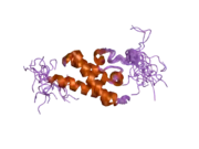 2dme: Solution structure of the TFIIS domain II of human PHD finger protein 3