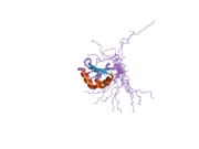 2e29: Solution structure of the GUCT domain from human ATP-dependent RNA helicase DDX50, DEAD box protein 50