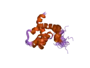 2h7b: Solution structure of the eTAFH domain from the human leukemia-associated fusion protein AML1-ETO