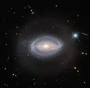 Z 229-15 Quasar - a spiral galaxy containing an active galactic nucleus (AGN)