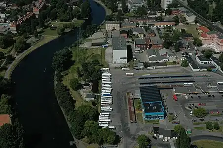 Bird eye view from University bridge