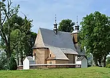 Church of All Saints in Blizne, a UNESCO World Heritage Site