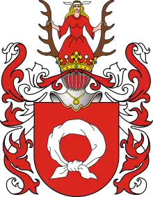 Coat of arms of Archbishop Dobrogost of Nowy Dwór