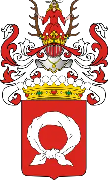 Coat of arms of Counts Kęszycki, Łączyński  and Małachowski