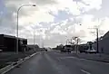 The Port River Expressway approaching the Eastern Parade overpass heading east