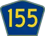 Highway 155 marker