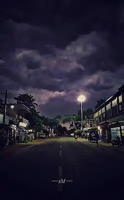 Puthenkulam Junction Night view captured by smithin mukund