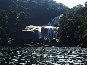 Vanatheertham falls at Papanasam