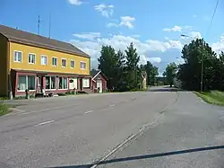 The village center of Paattinen